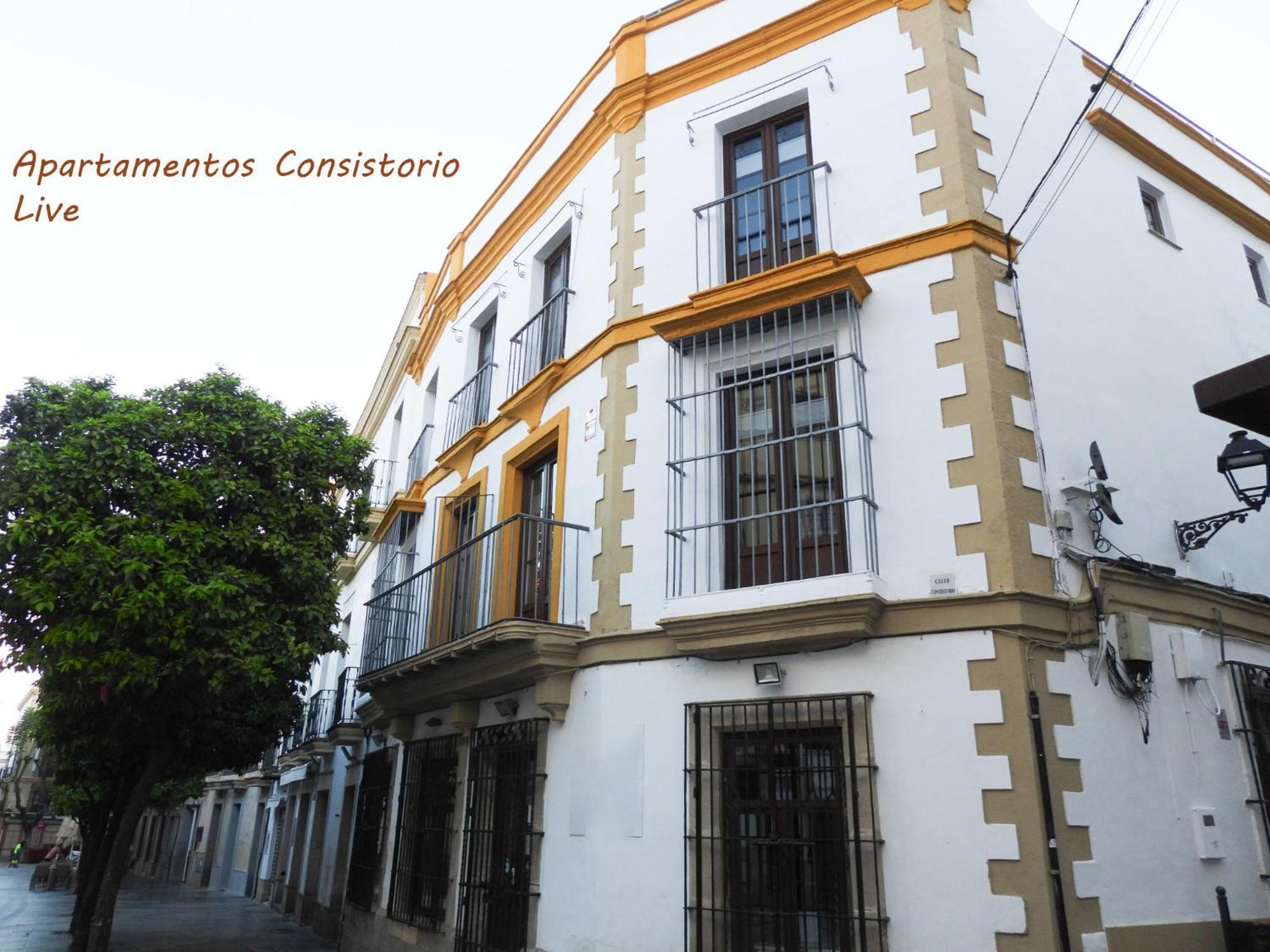 Apartamentos Consistorio Live Jerez de la Frontera Buitenkant foto
